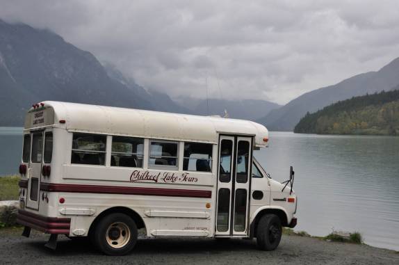 Passeio turístico ao lago Chilkat, em Haines, no sudeste do Alaska